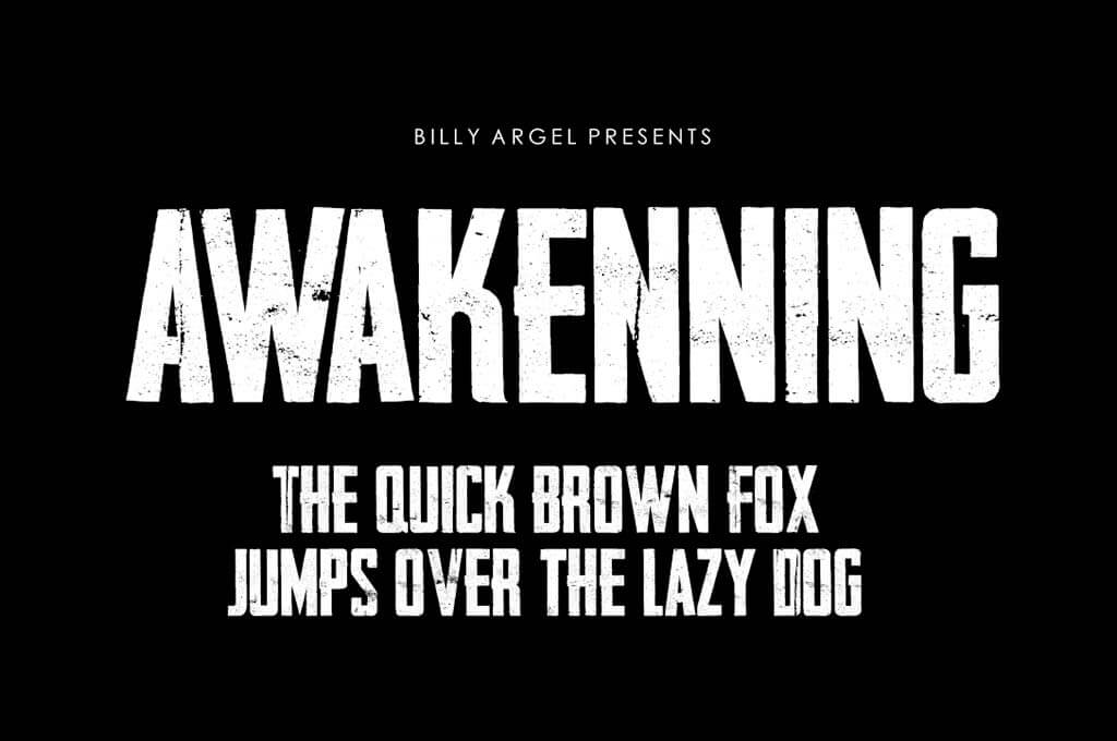 Awakenning Font