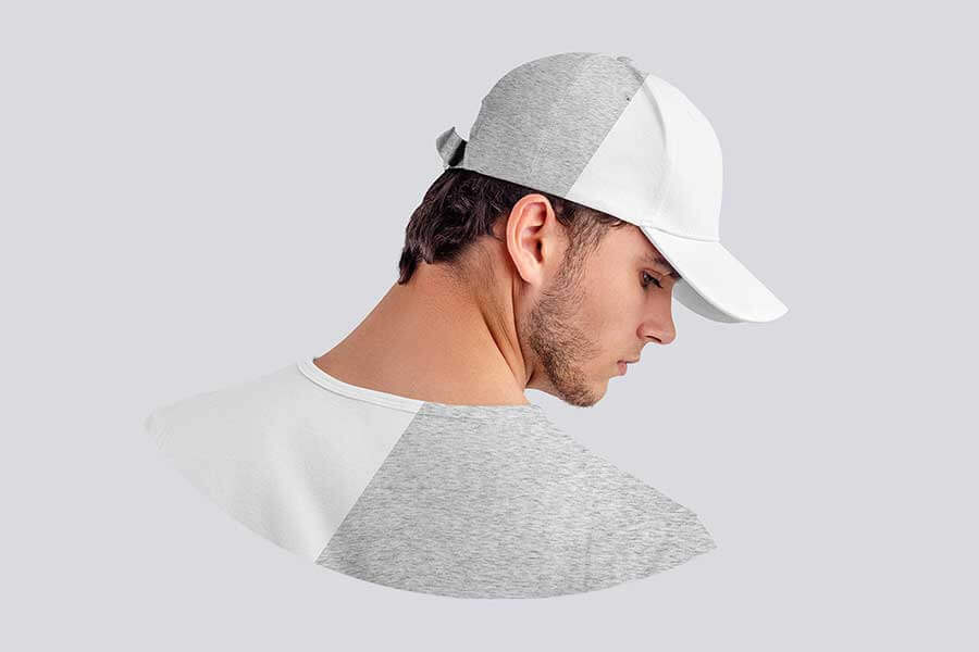 5 Men's Cap Mockup Templates