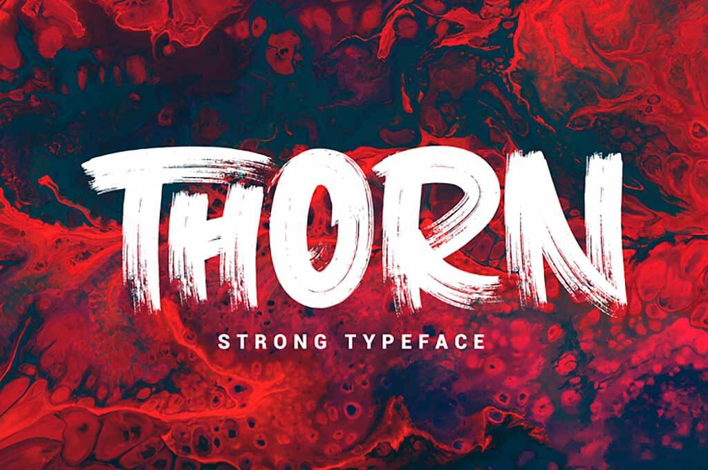 Thorn Font