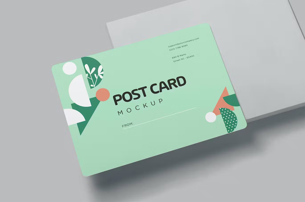 7x5 Postcard Template