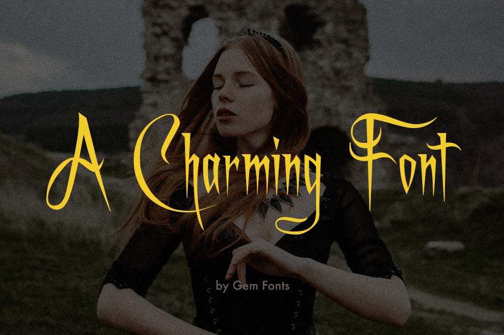 A Charming Font