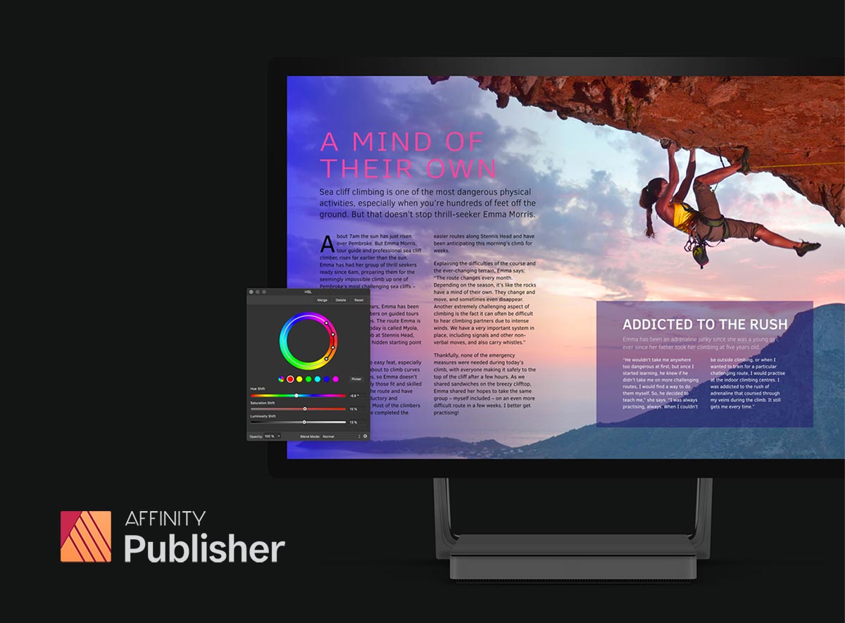 Affinity Publisher as InDesign alternative