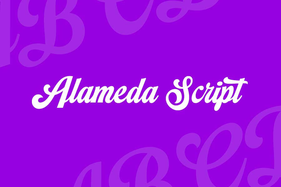 Alameda Script Font