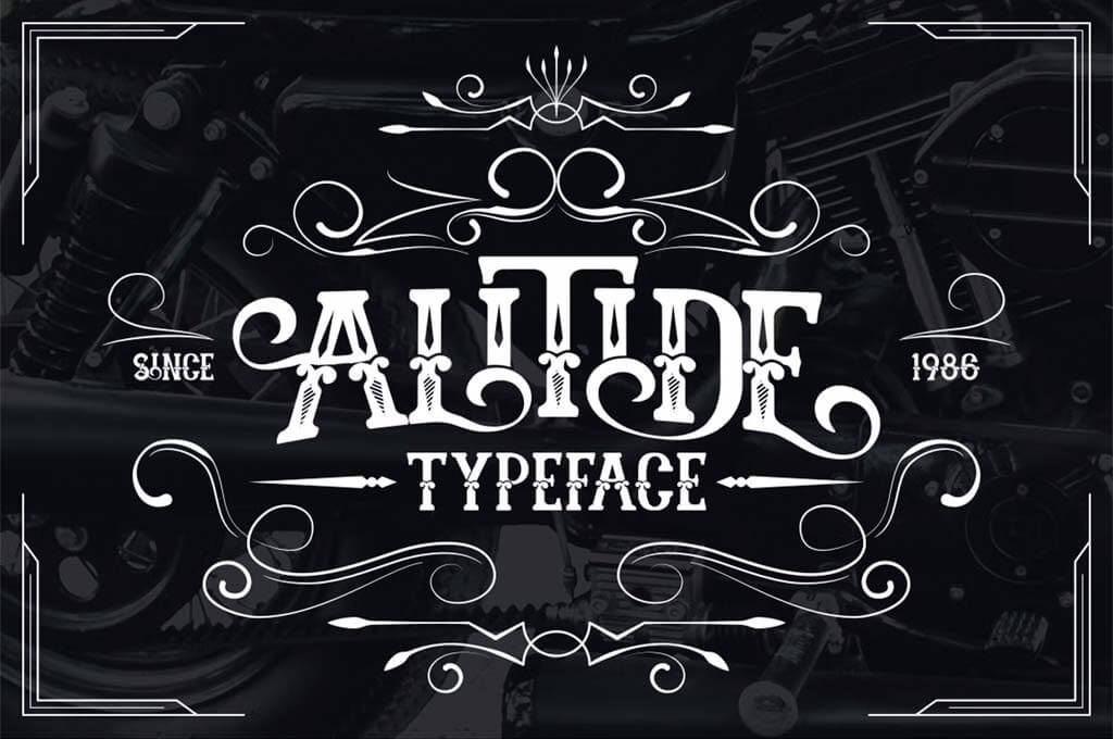 ALITIDE Typeface