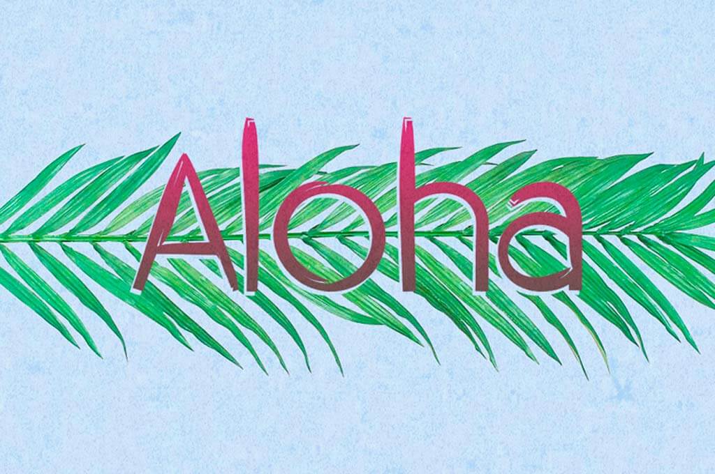 Aloha Font