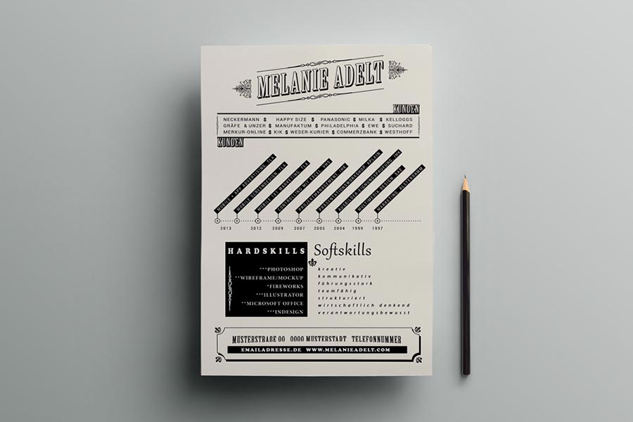 Artistic Resume Template