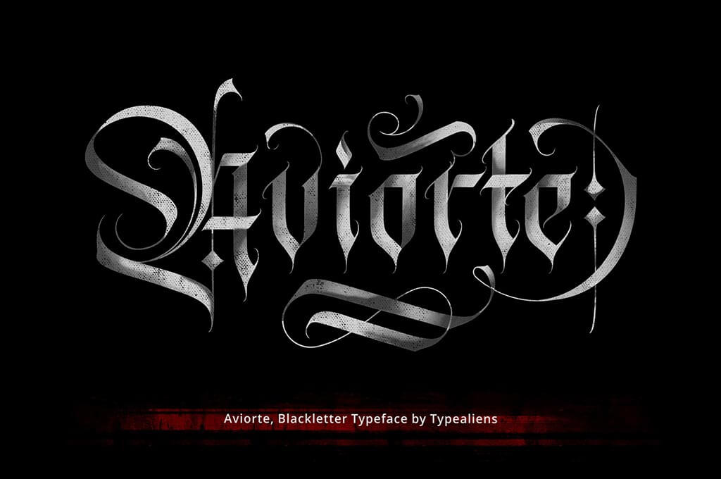 Aviorte Blackletter Font