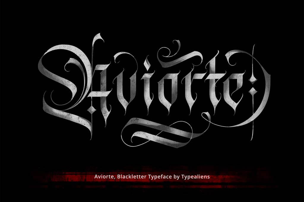 Aviorte Blackletter