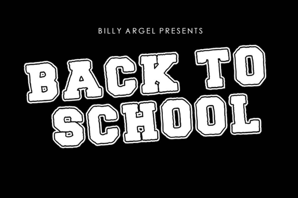 Back to School Font