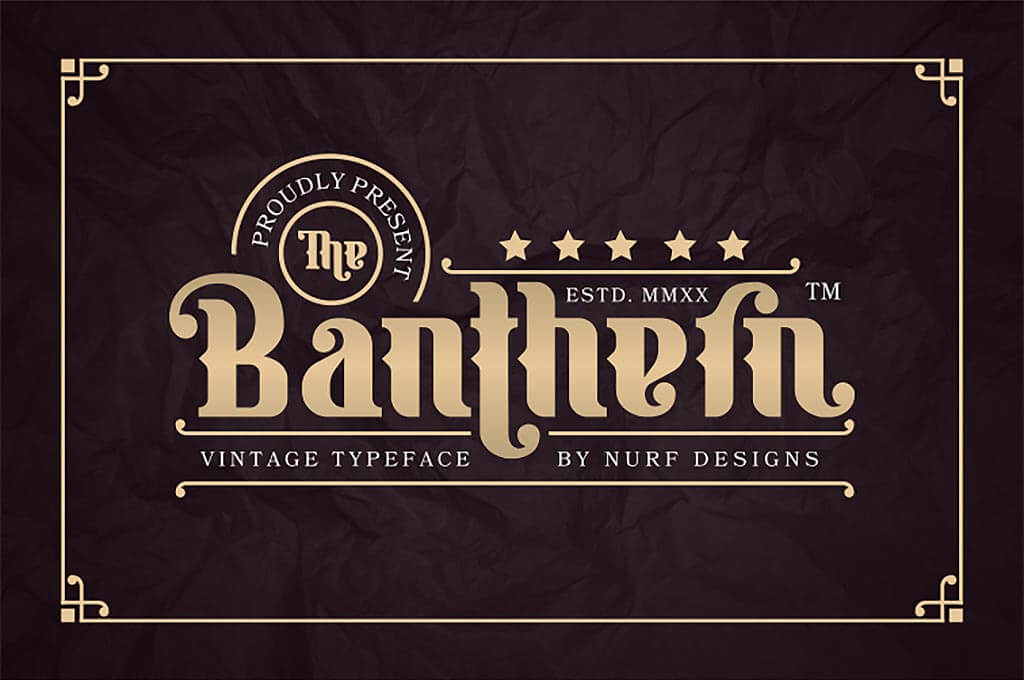 Banthern Font