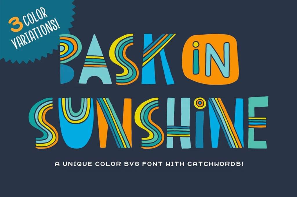 Bask in Sunshine Font