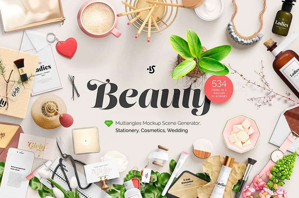 Beauty Stationery Wedding Cosmetics