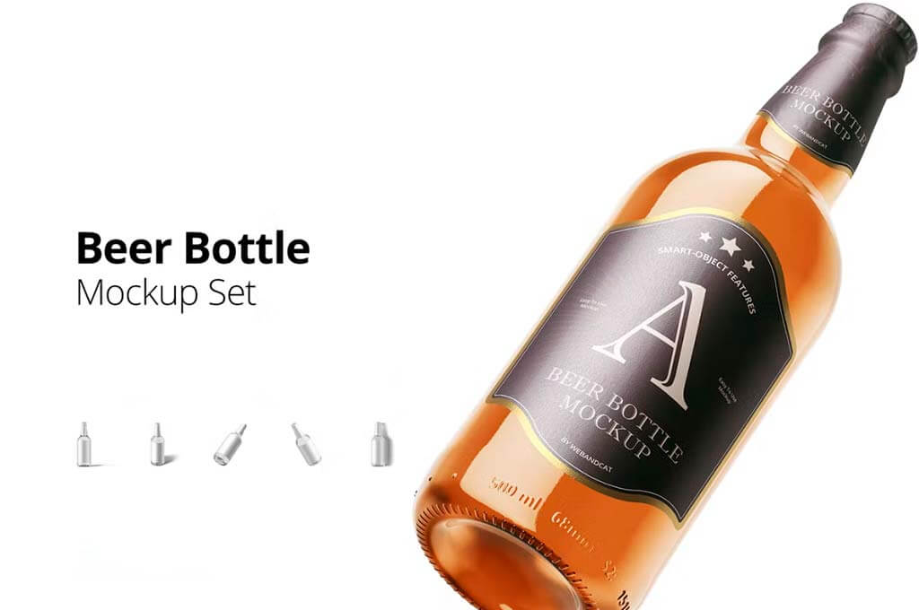 Beer Bottle Mockup