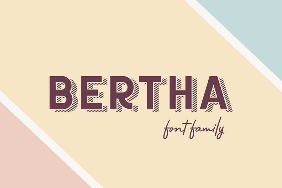 Bertha Font Family