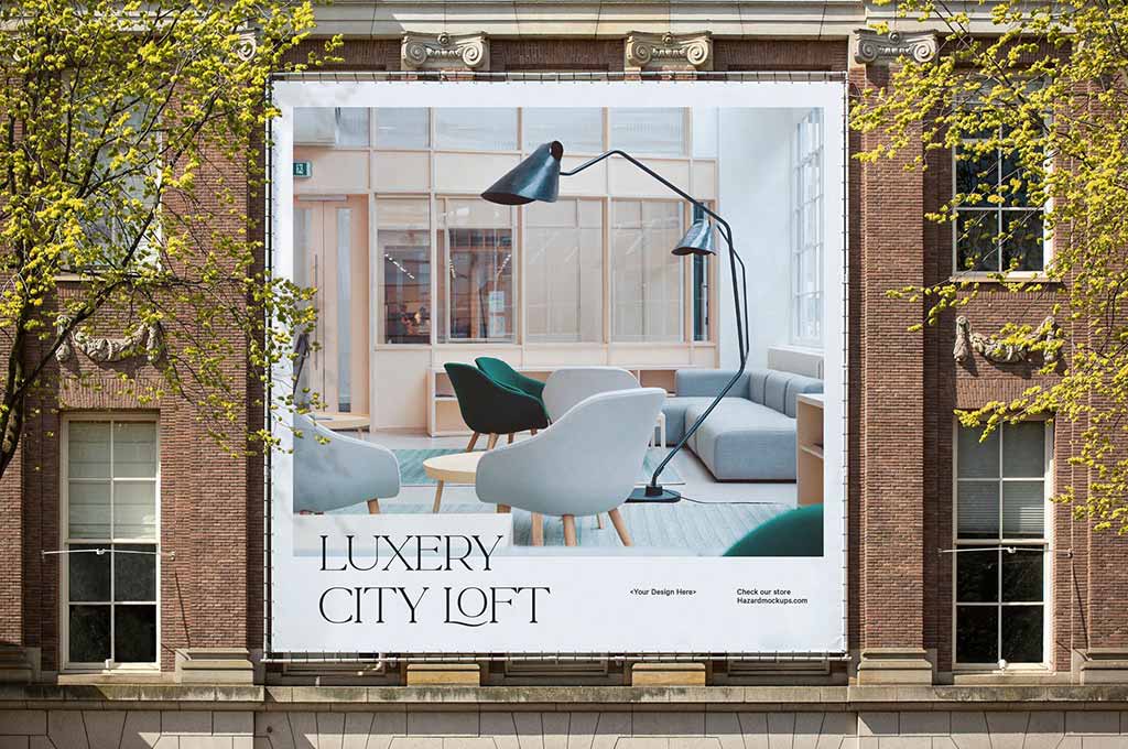 Big City Billboard Mockup