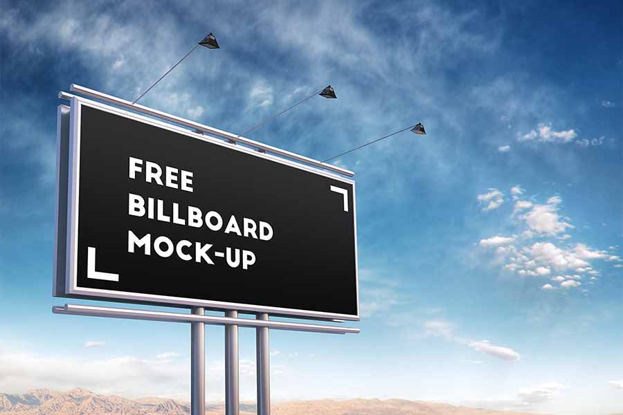 Free Billboard Mockup