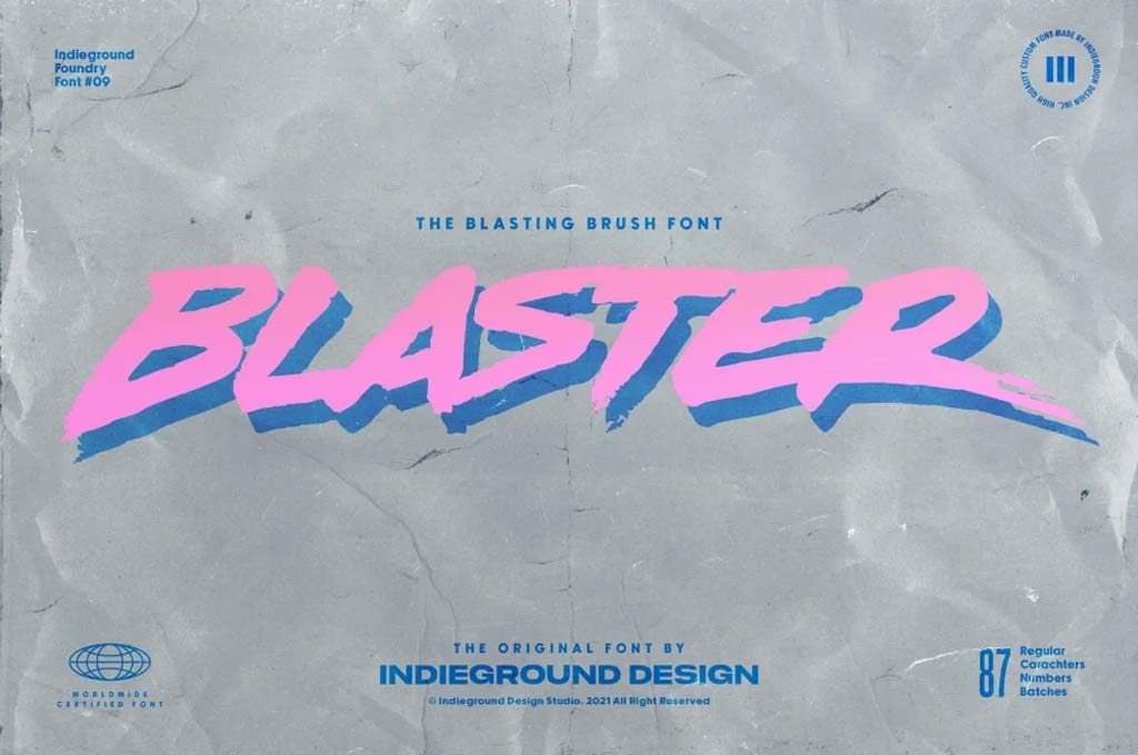 Blaster Font