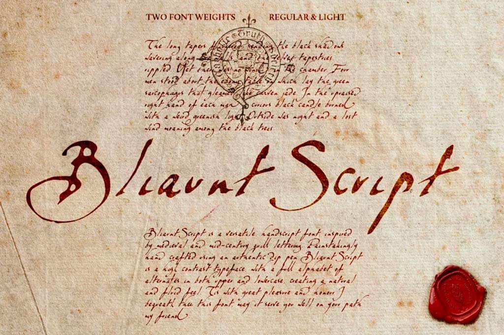 Bliaunt Script