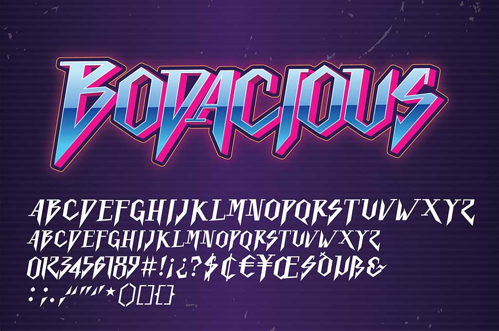 Bodacious Font