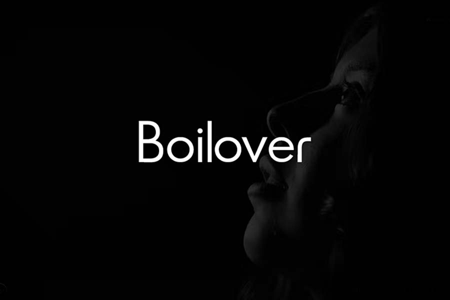 Boilover Unique & Minimal Typeface