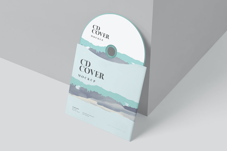 CD Envelope Mockups