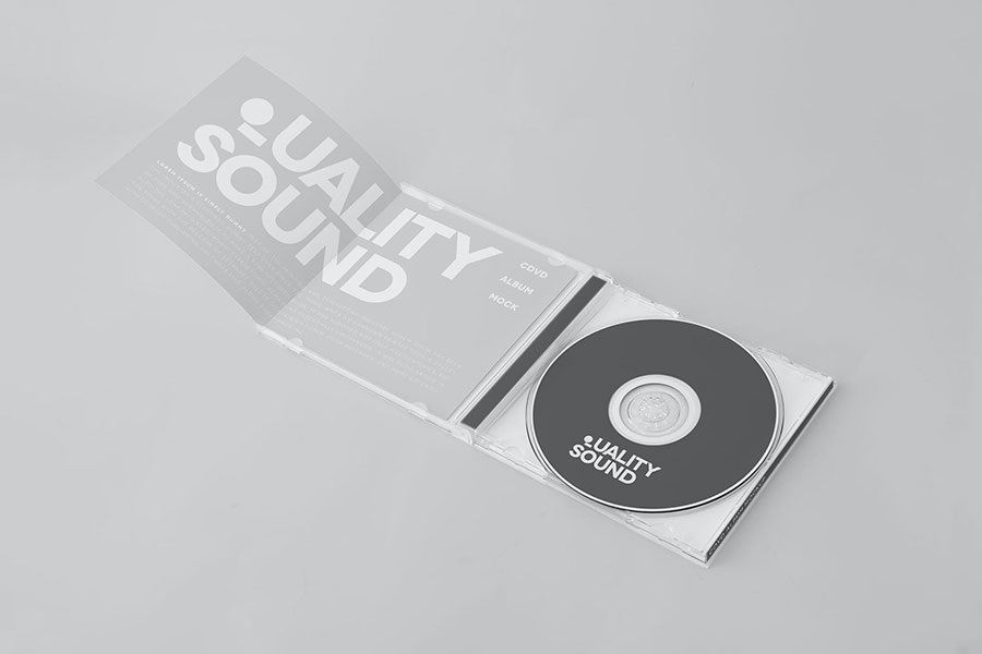 CD/DVD Album Mockup