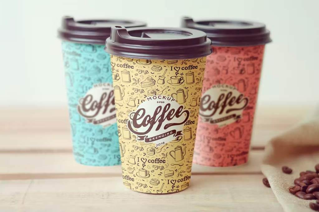 Coffee Cup Branding Mockup