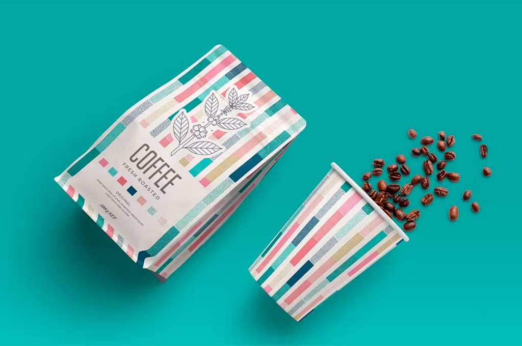 Coffee Packaging Free Mockup