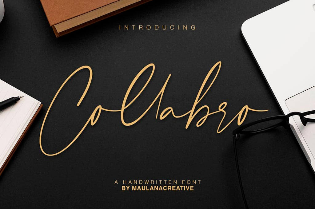 Collabro Signature Font