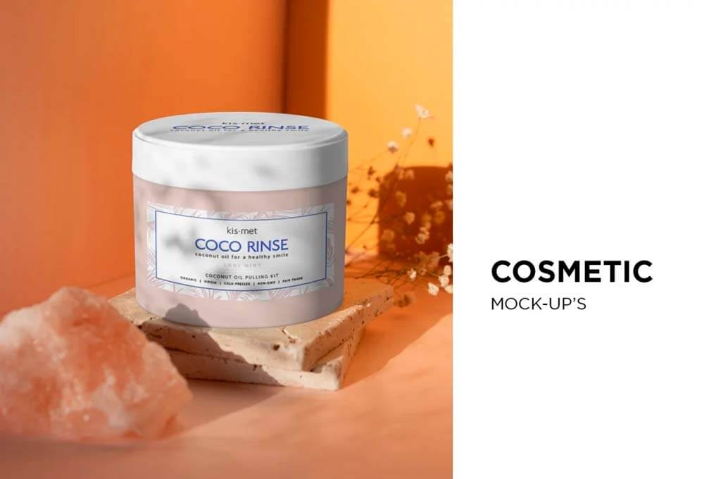 Cosmetic Mockups 10 PSD