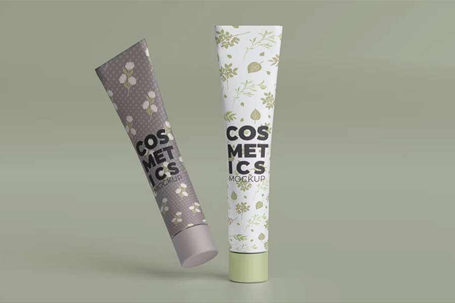 Cosmetic Tube Mockup