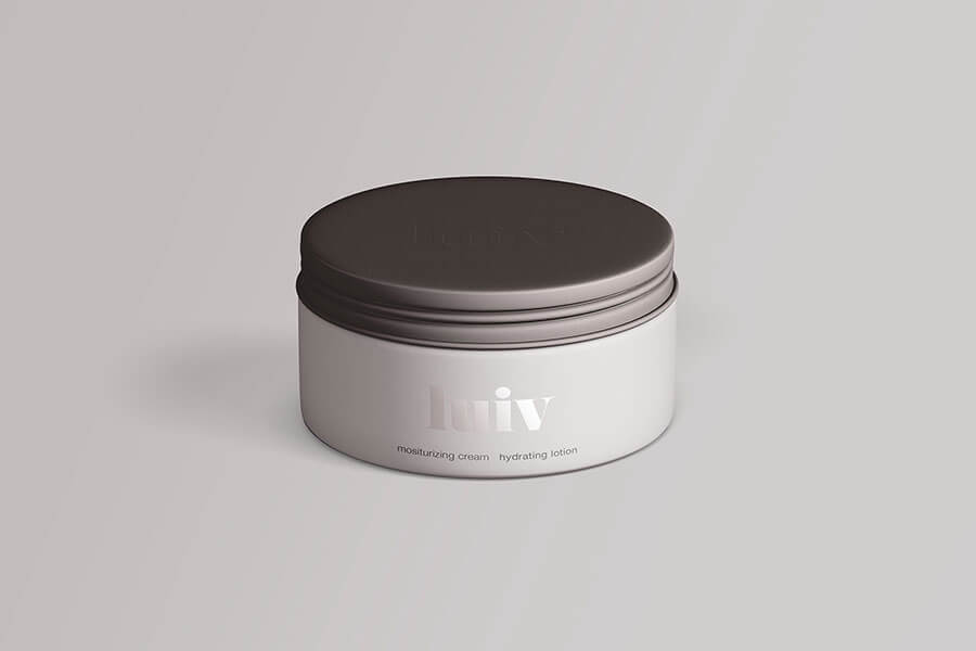 Cosmetics Jar Mockup