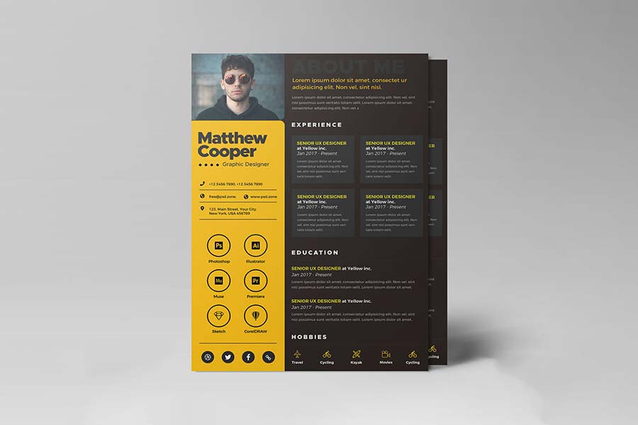 Creative Curriculum Vitae Template