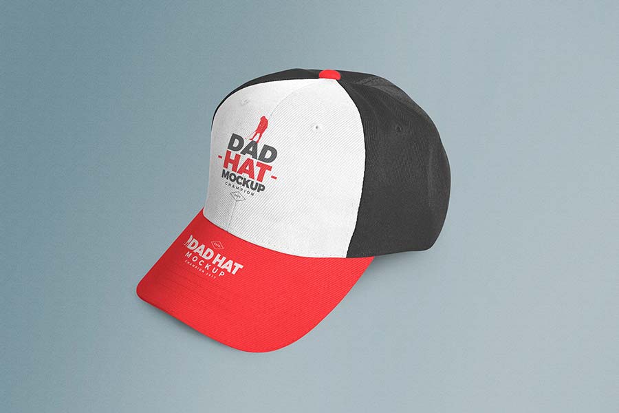 Customizable Free Dad Hat Mockup PSD