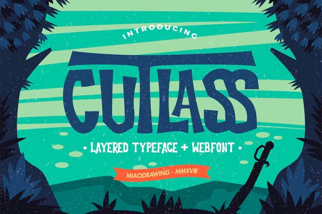 Cutlass Typeface — Lite