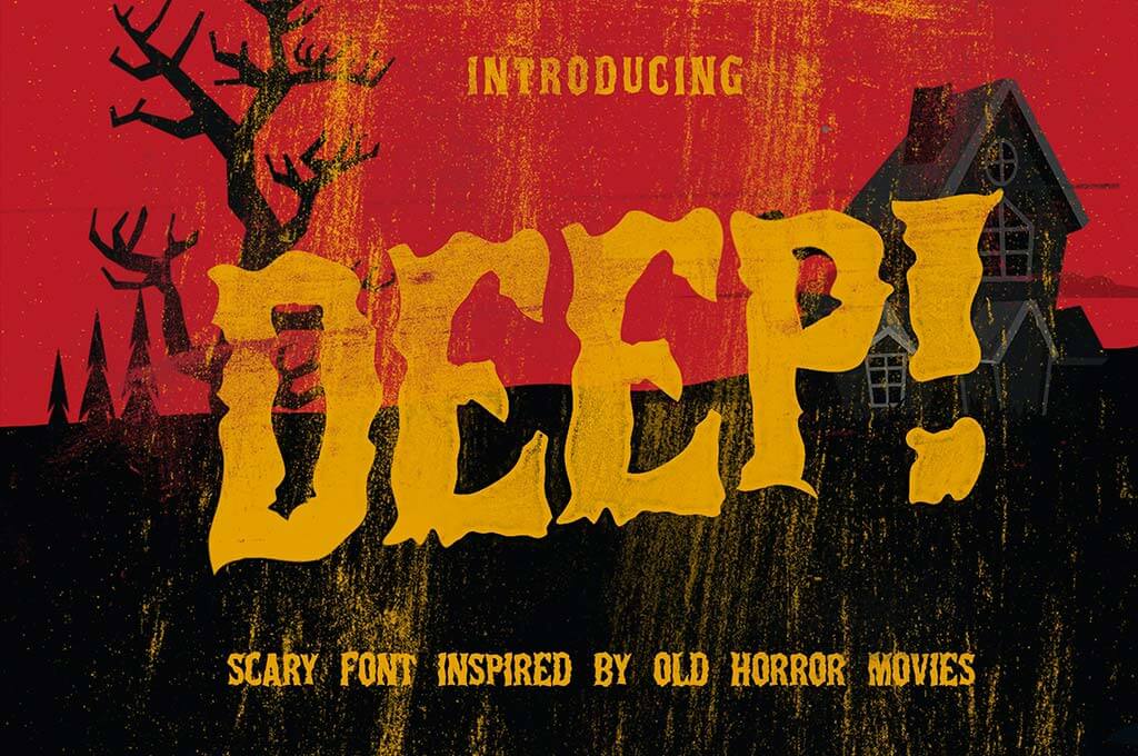 Deep Horror Font