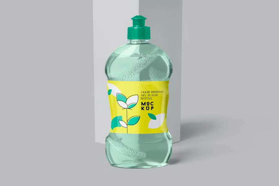 Dishwasher Bottle Mockups