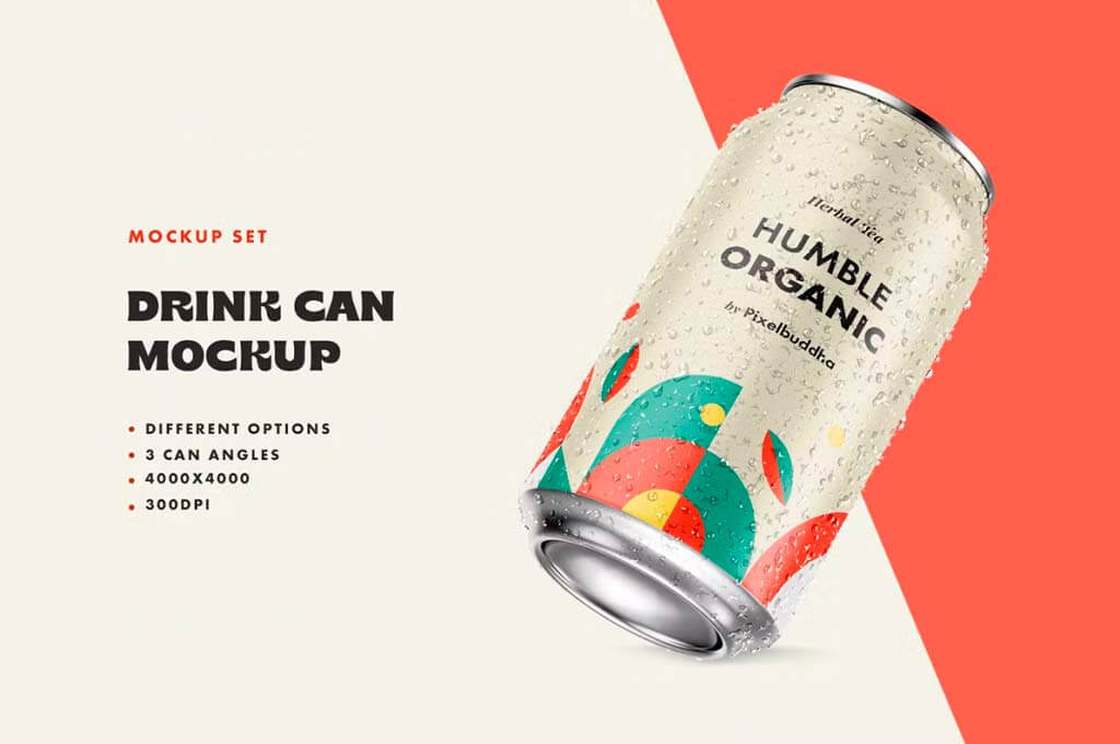 Drink Can Mockup