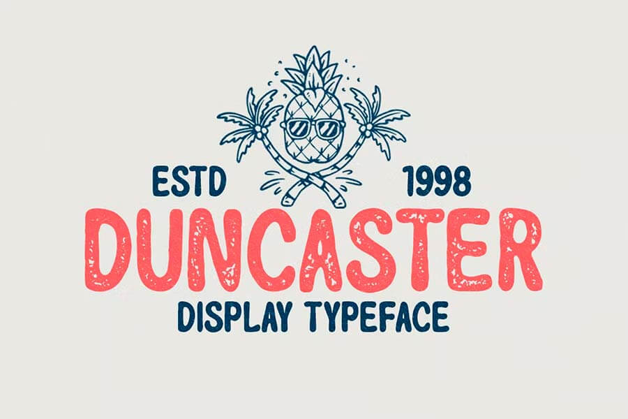 Duncaster Display Typeface