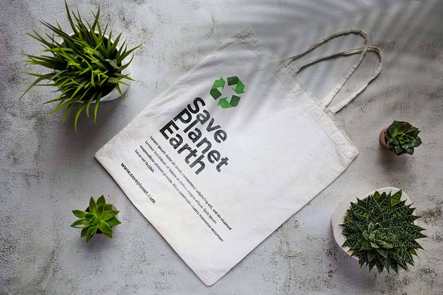 Eco Tote Bag Mockup