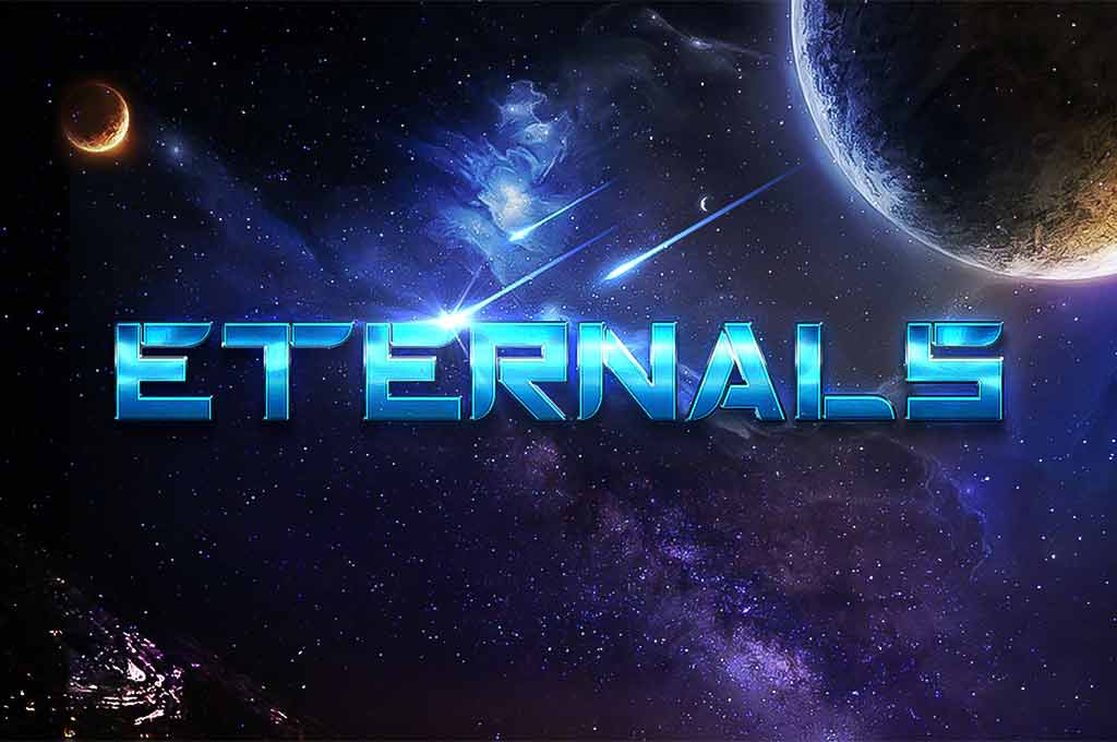 Eternals Display Space Font