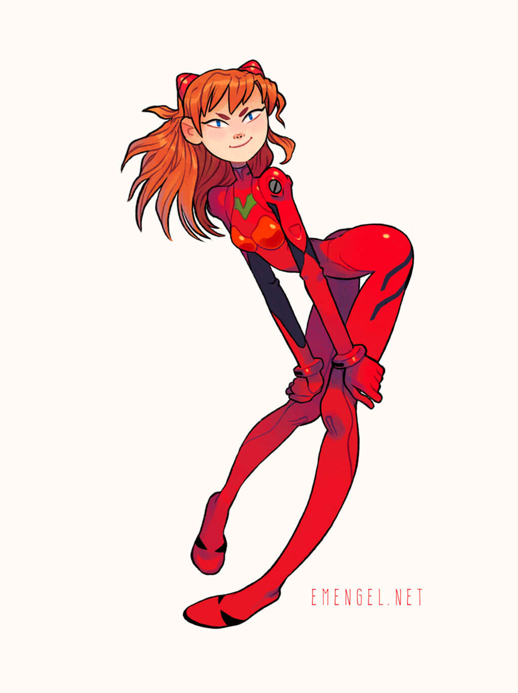 Evangelion Fan Art by E.M. Engel