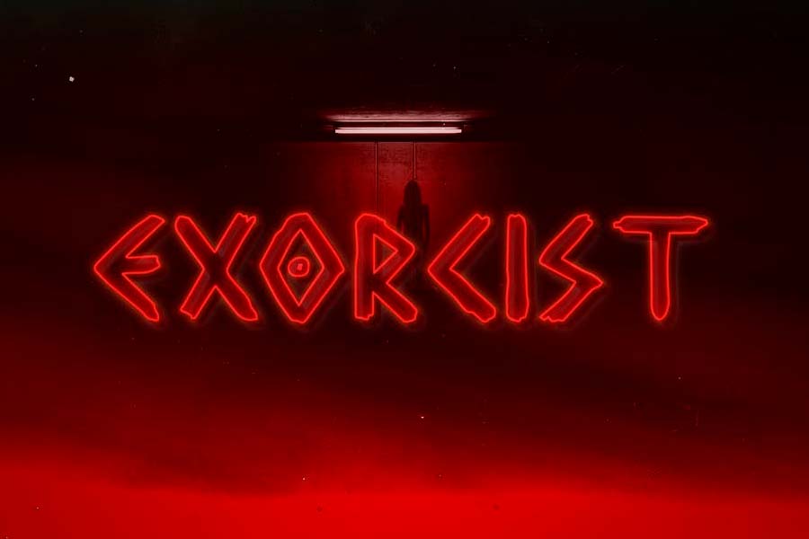 Exorcist - Horror Display Typeface