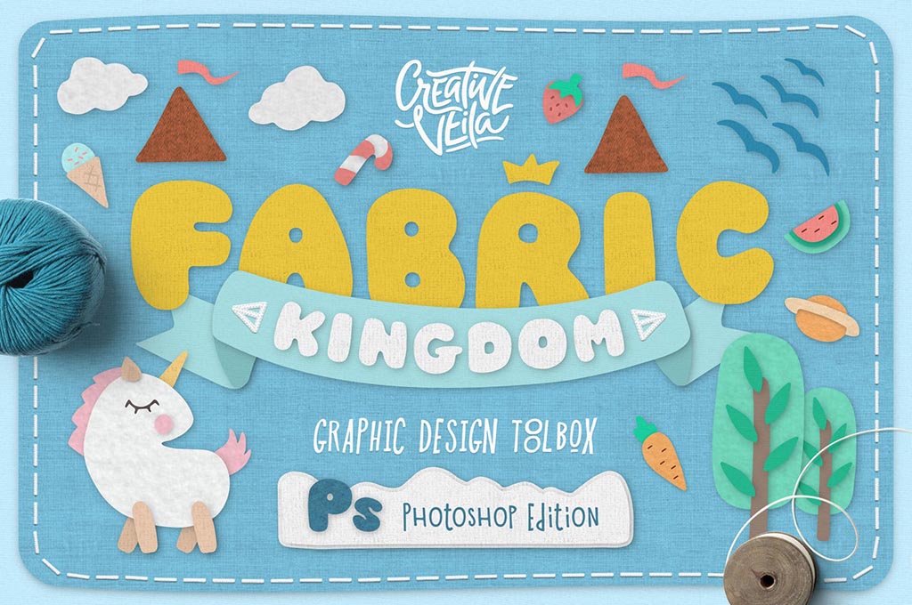 Fabric Kingdom Photoshop Edition