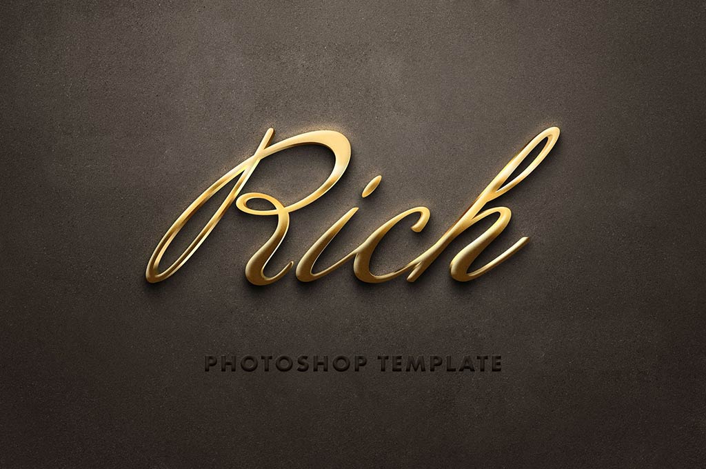 Fancy Gold Text Effect