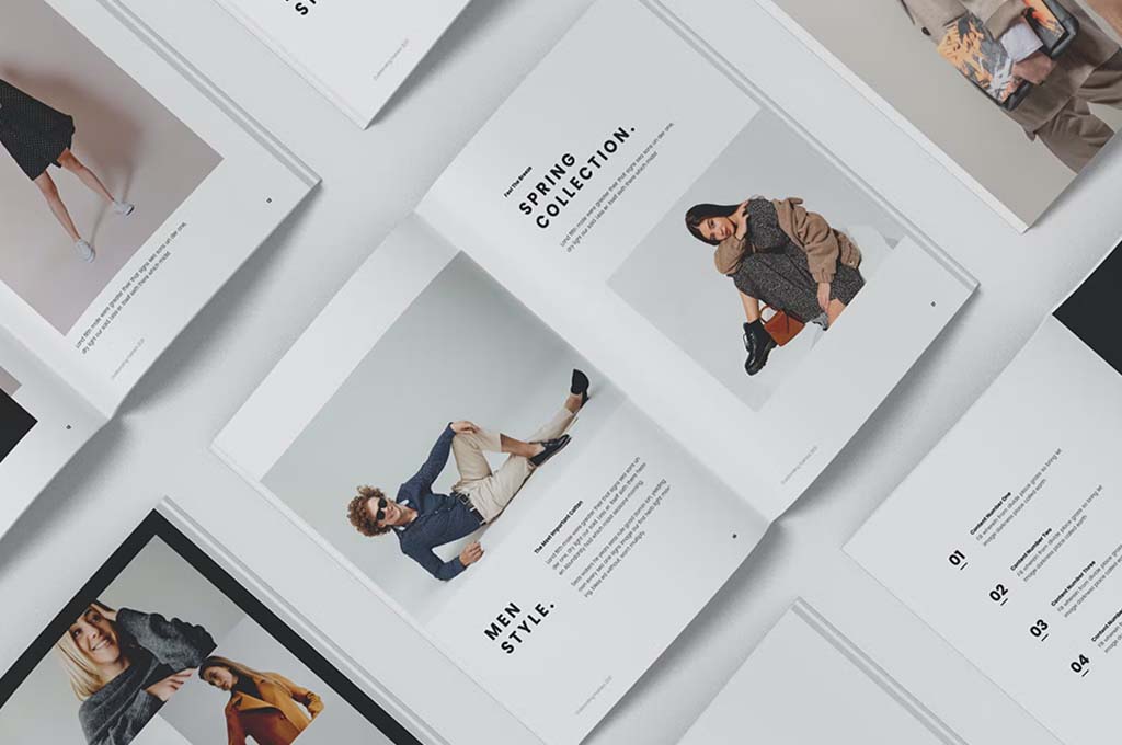 Flat Lay Magazine Mockup