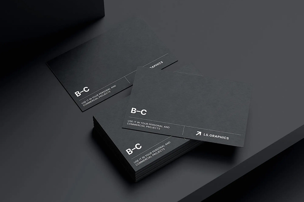 Free Business Card Mockup