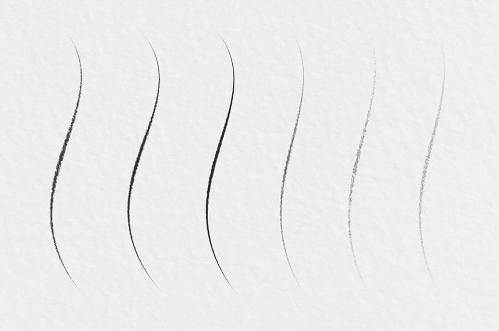 Free Graphite Pencil Photoshop Brushes