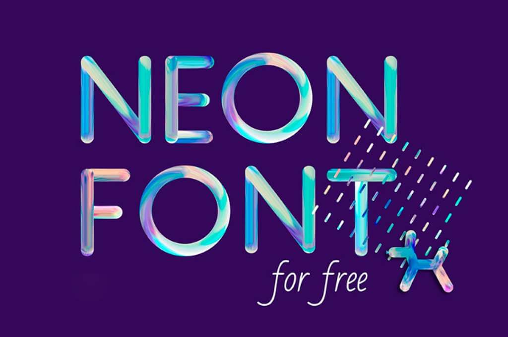 Free Neon Font