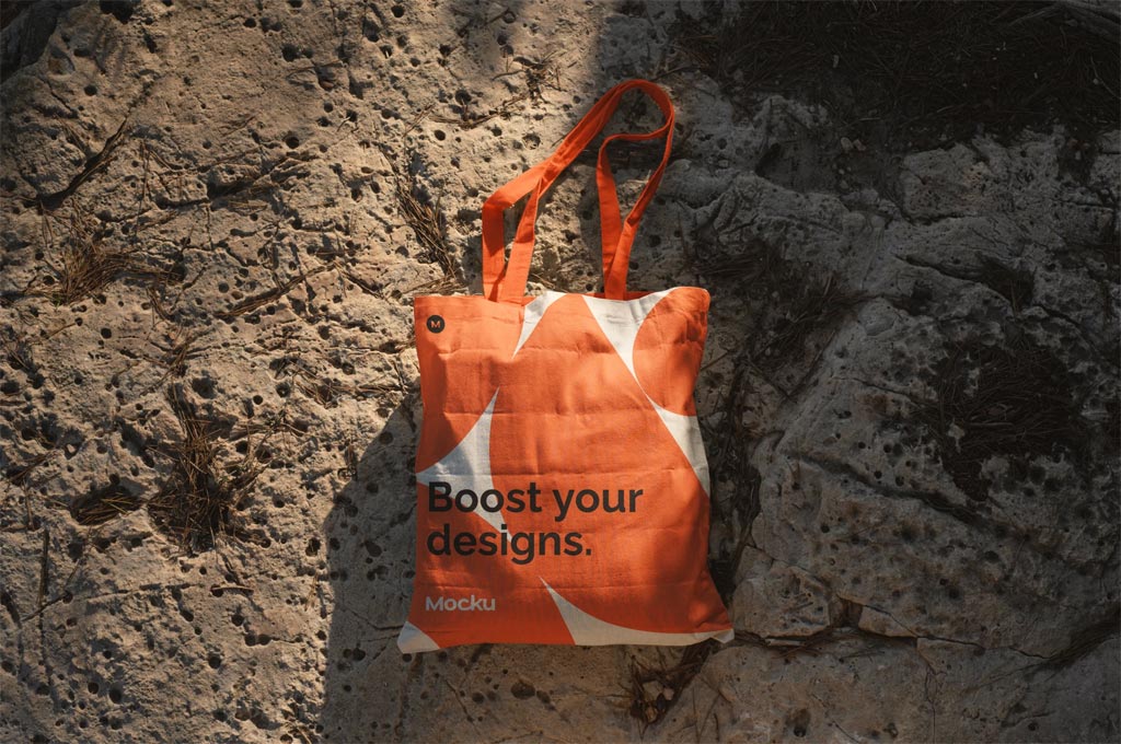 Free Outdoor Tote Bag Mockup Vol.2